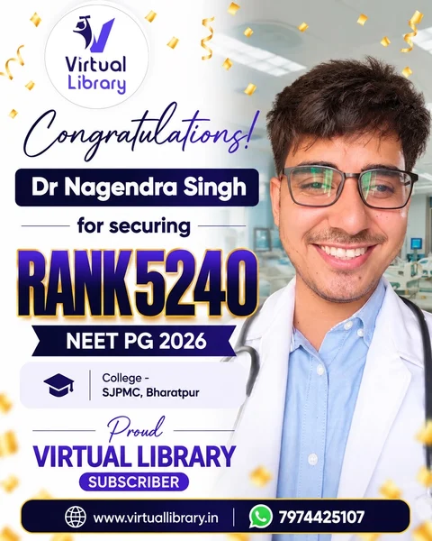 Dr. Nagendra Singh, All India Rank 5240, NEET PG 2026